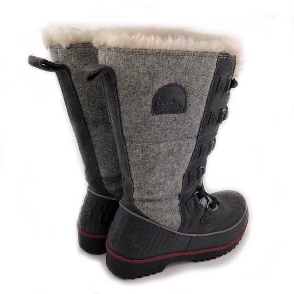 Sorel Tivoli High II Felt Winter Boots 7.5 - Picture 5 of 15